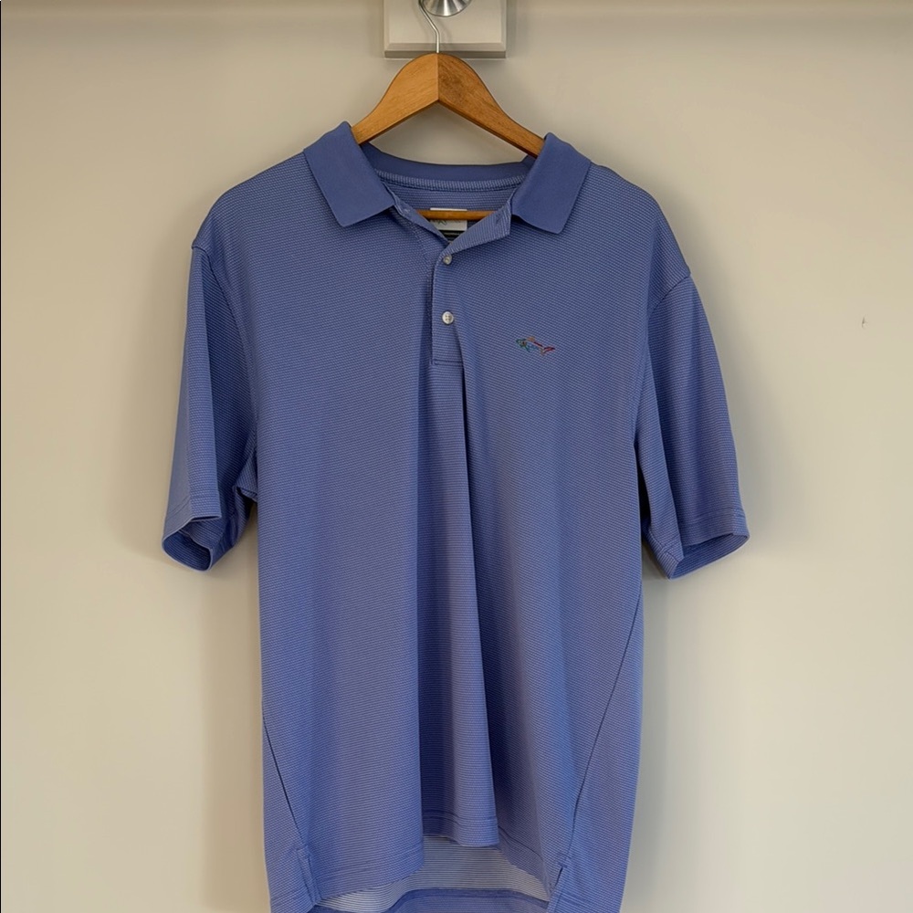 Greg Norman Collection Blue Polo Shirt